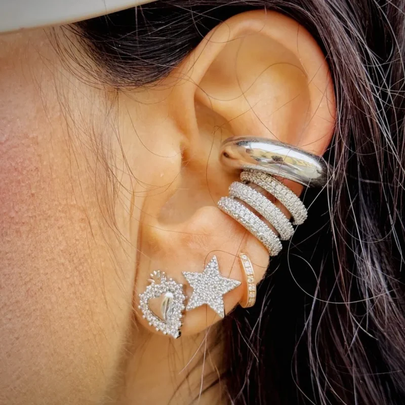 orecchini cuore sacro