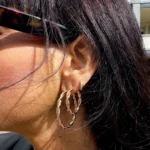 orecchini cerchio grande