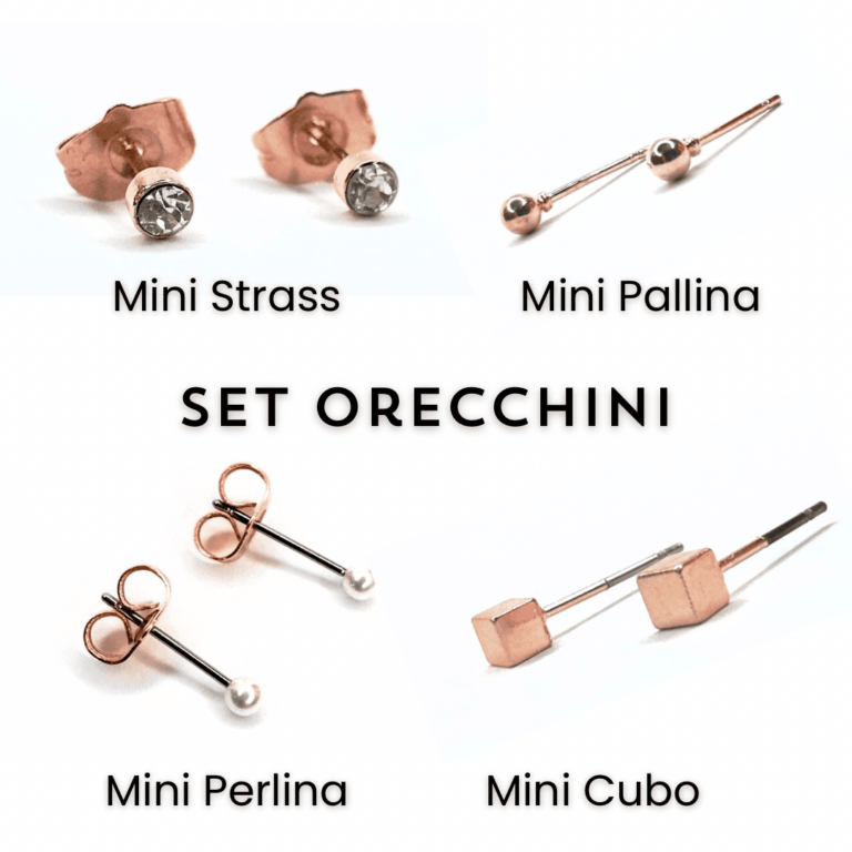 set orecchini