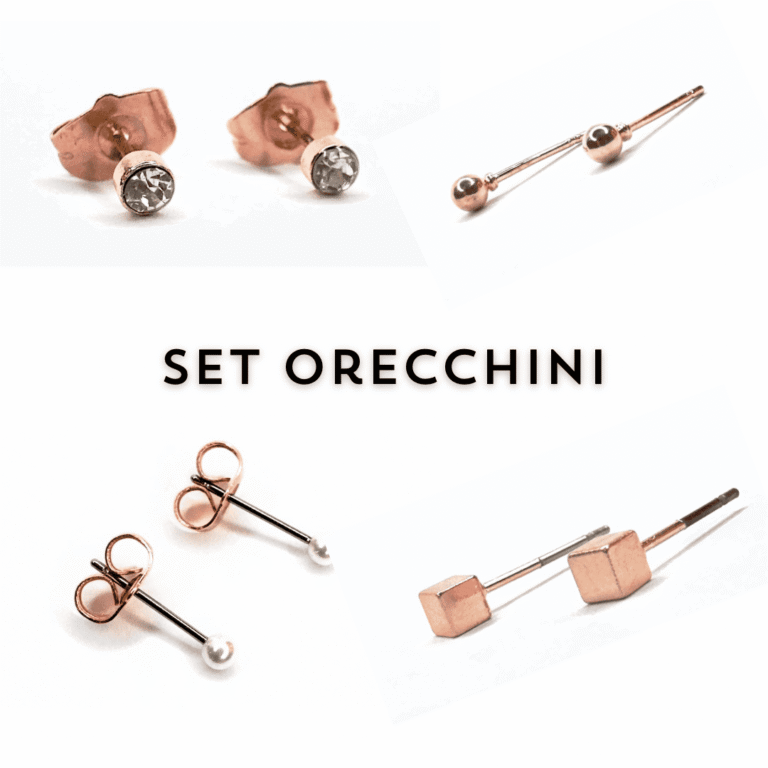 set orecchini