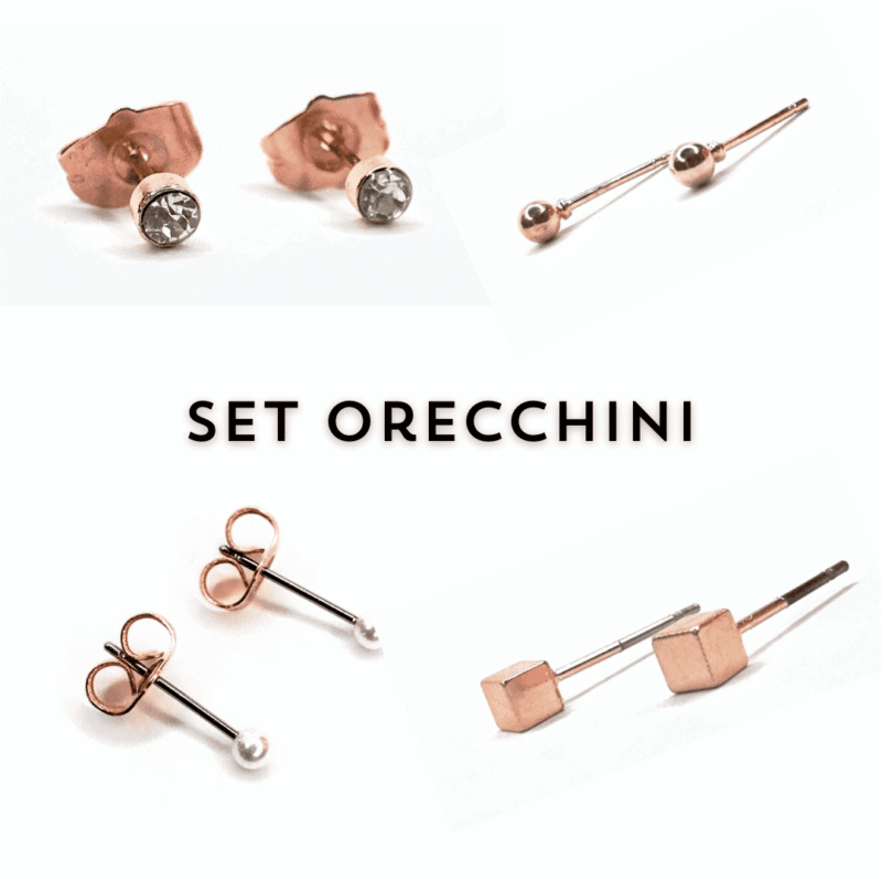 set orecchini