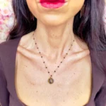 collana moneta bronzo