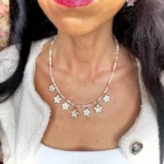 collana con fiori