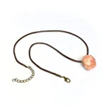 Collana con rosa
