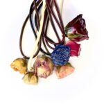 Collana con rosa