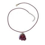 Collana con rosa