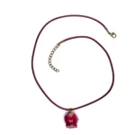 Collana con rosa