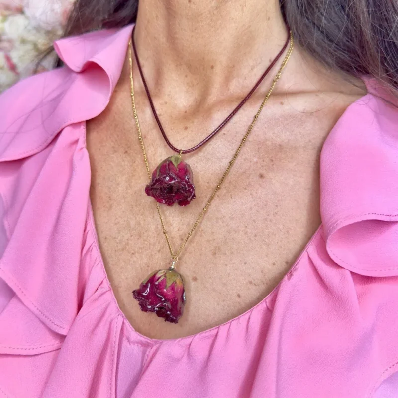 collana rosa