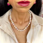 Collana con perle Rosate Afrodite - immagine 10