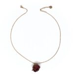 Collana rosa catena Amaranto Botanic - immagine 5