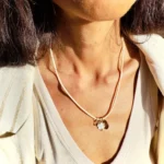 Collana con quadrifoglio cordino Serendipity - immagine 2