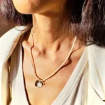 Collana con quadrifoglio cordino Serendipity - immagine 4