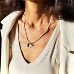 Collana con quadrifoglio cordino Serendipity - immagine 5