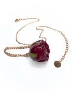 Collana rosa catena Vinaccia Botanic - immagine 5