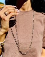 Collana catena lunga Power - immagine 7